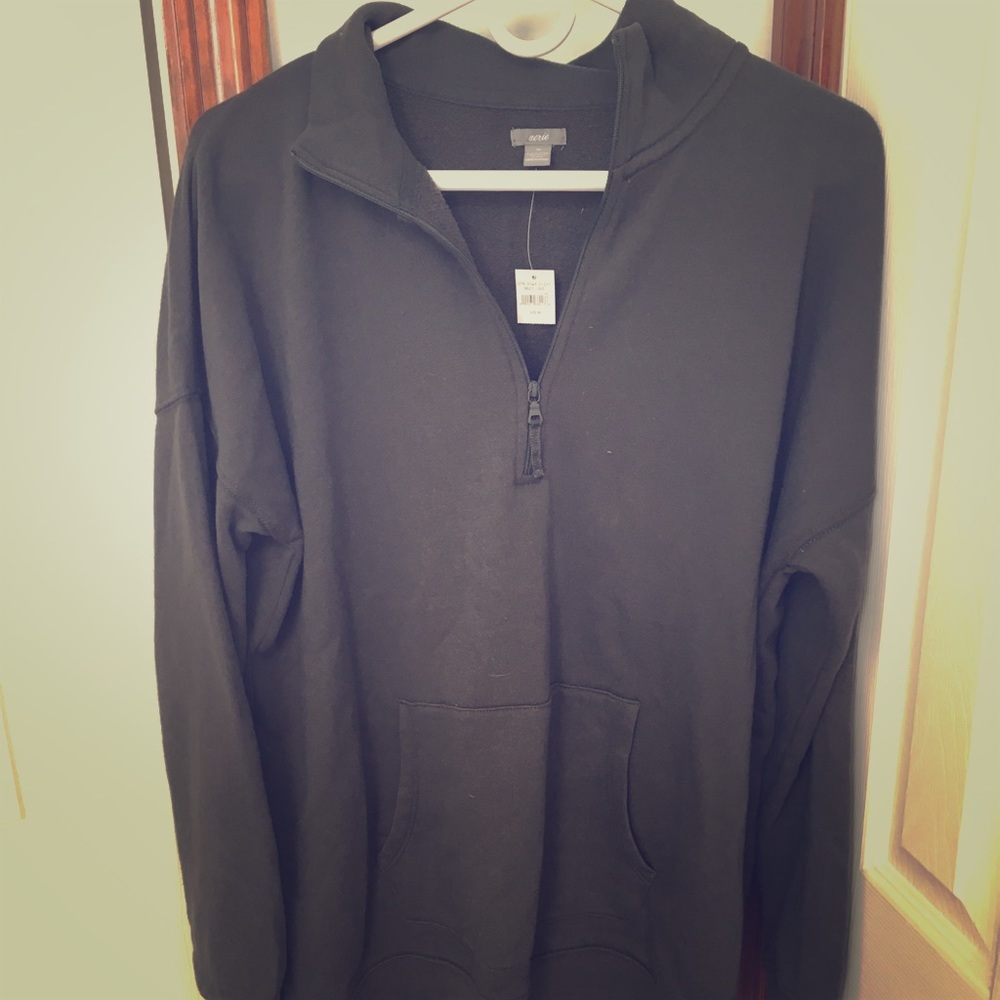 Aerie half zip pullover